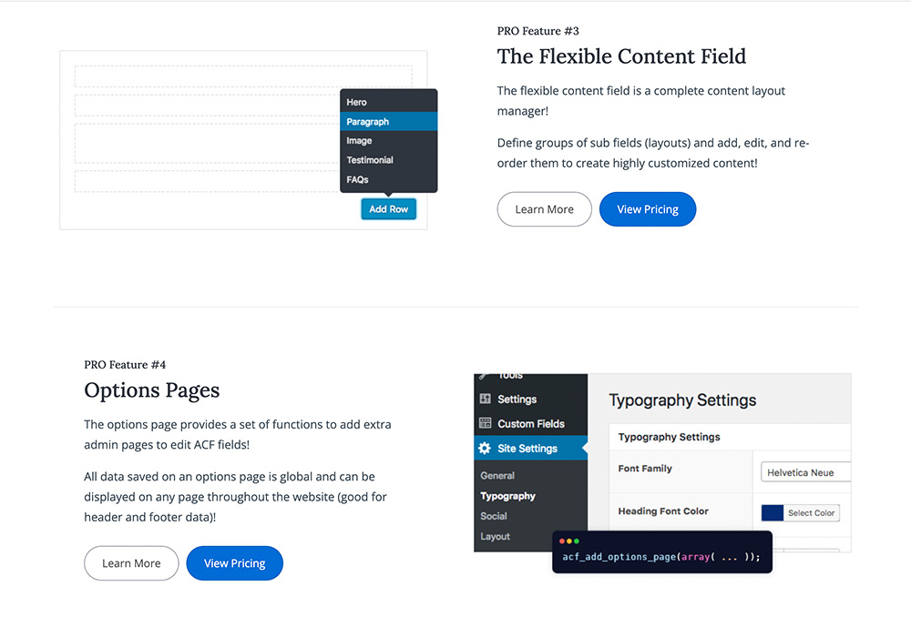 Advanced Custom Fields (ACF) Pro