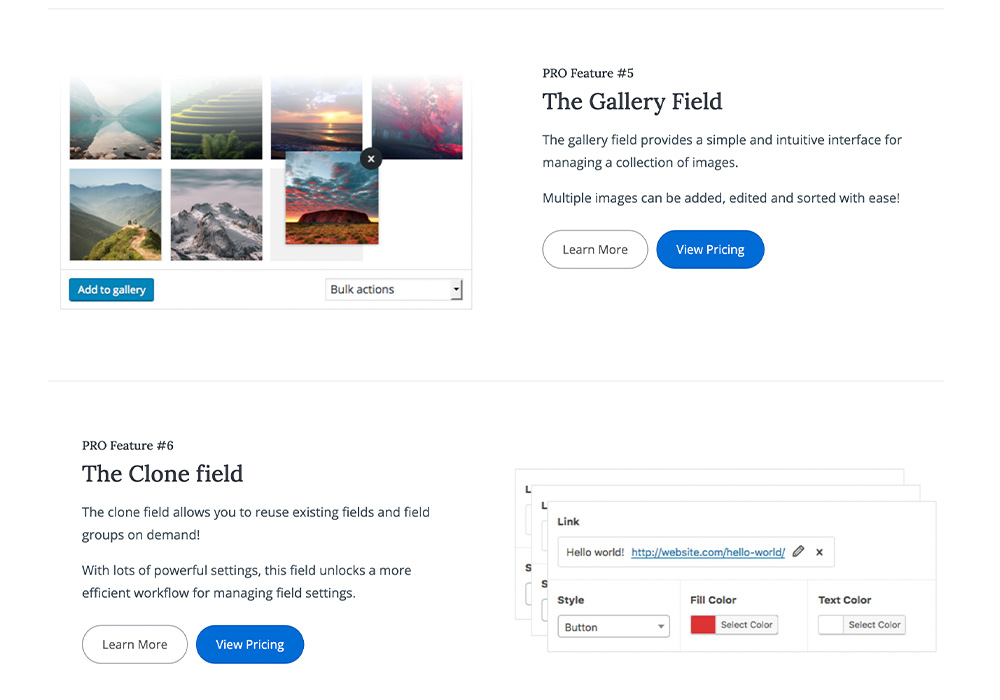 Advanced Custom Fields (ACF) Pro