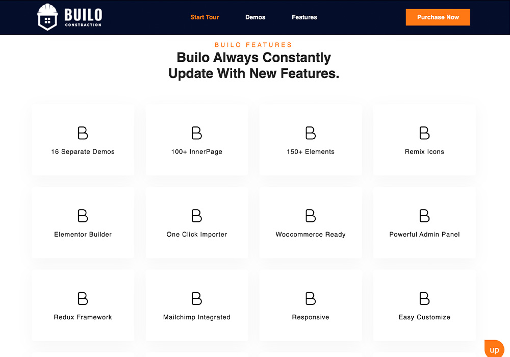 Builo – Construction