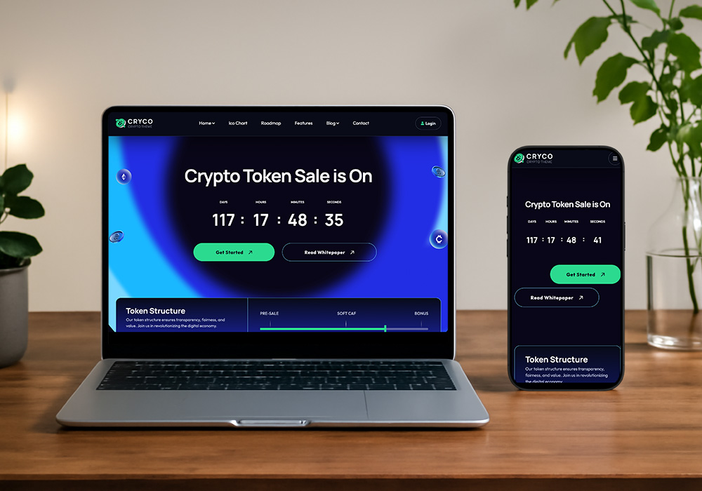 Cryco – ICO & Crypto Landing