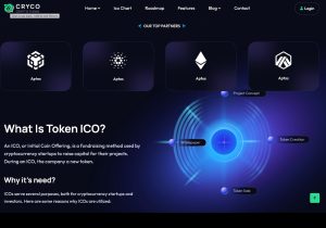 Cryco – ICO & Crypto Landing