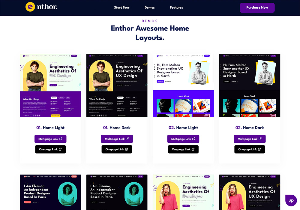 Enthor – Creative Portfolio