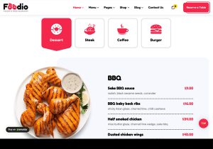 Foodio – Fast Food Restaurant