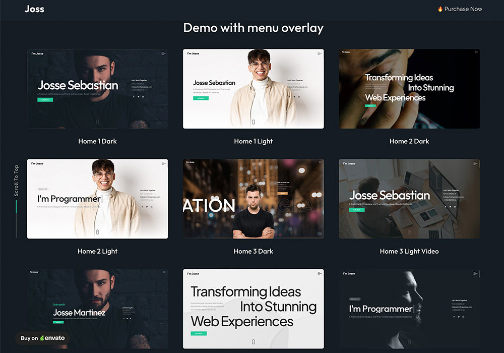 Joss – Personal Portfolio