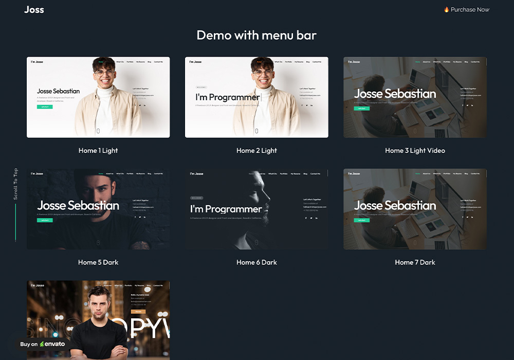 Joss – Personal Portfolio