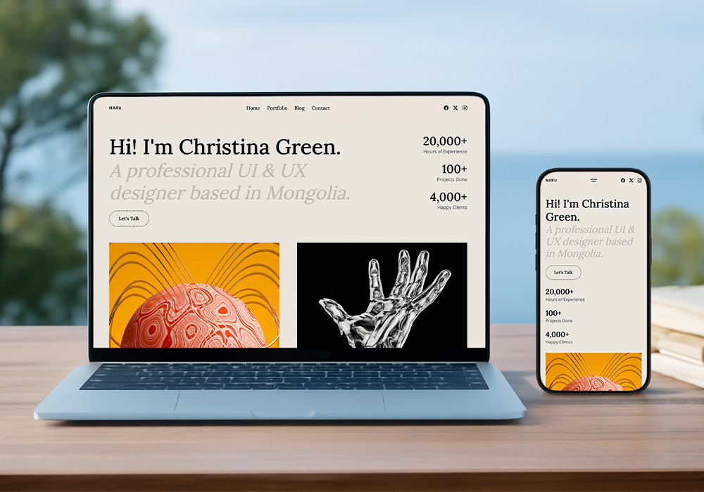 Naru – Personal Portfolio