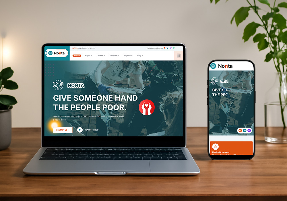 Nonta – Nonprofit & Charity