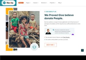 Nonta – Nonprofit & Charity