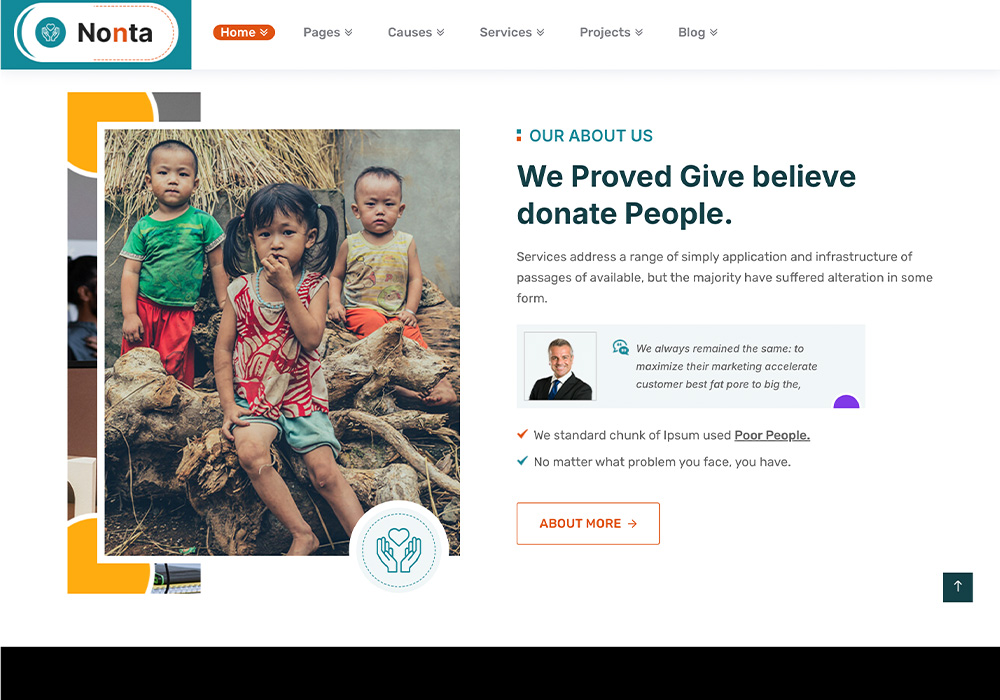 Nonta – Nonprofit & Charity