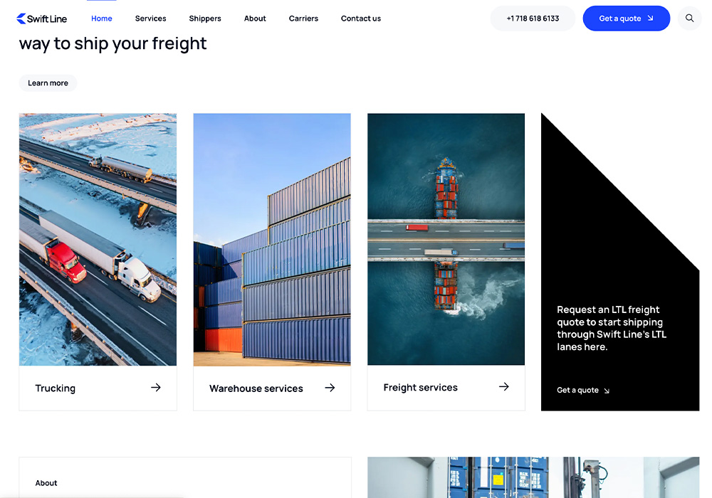 SwiftLine – Transportation Logistics