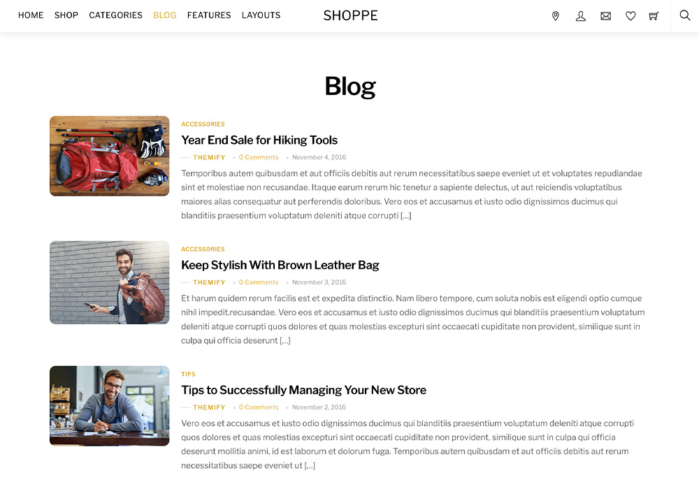Themify shoppe